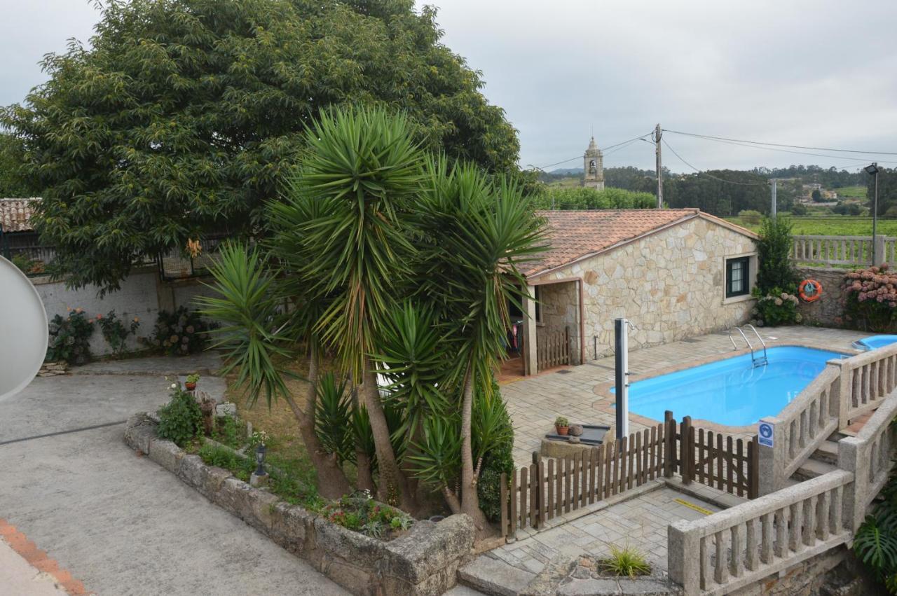 O Castro Apartamentos Cambados Bagian luar foto