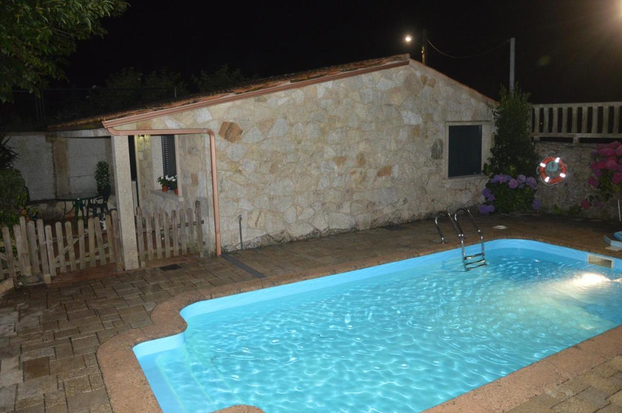 O Castro Apartamentos Cambados Bagian luar foto